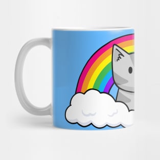 Rainbow Kitty Mug